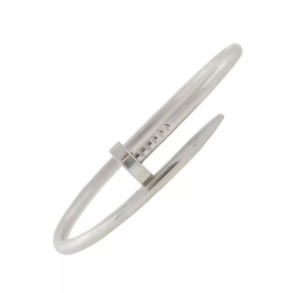 Stainless steel cuff screw design yellow/silver.NW - Picture 5 of 5